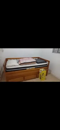Cama bicama com gavetas