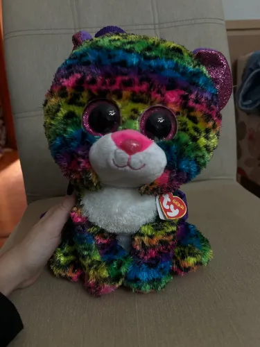 Mochila Pelúcia colorida 