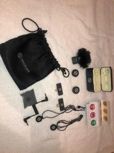 Microfone Sem Fio Hollyland Lark M2 Combo (Completo / Seminovo)