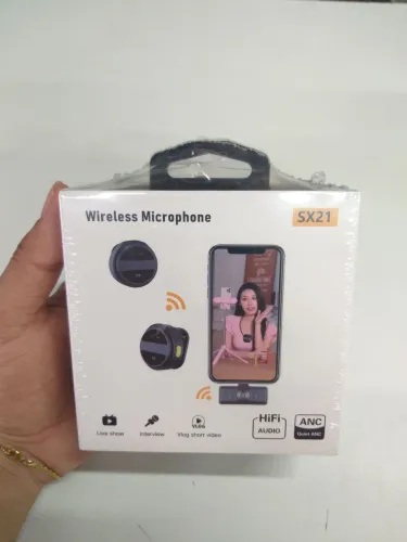 Microfone lapela para gravação de vídeo alta qualidade 