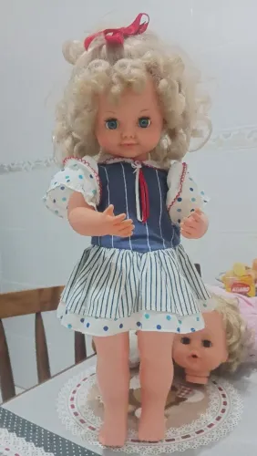 Boneca mãezinha funcionando. LEIA A DESCRIÇÃO.