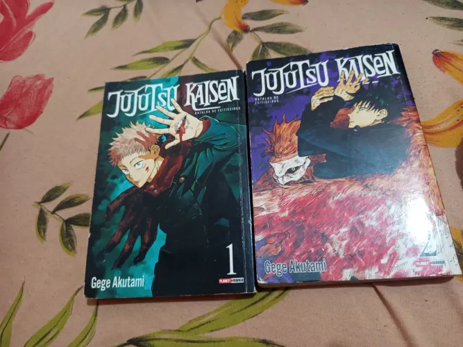 Manga jujitsu kaisen cap 1 e 2