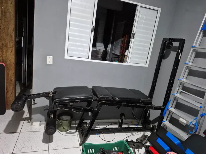 Extensora e flexora academia aparelho