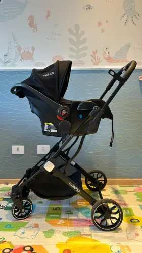 Carrinho para Bebê Zig Zag Kiddo - preto