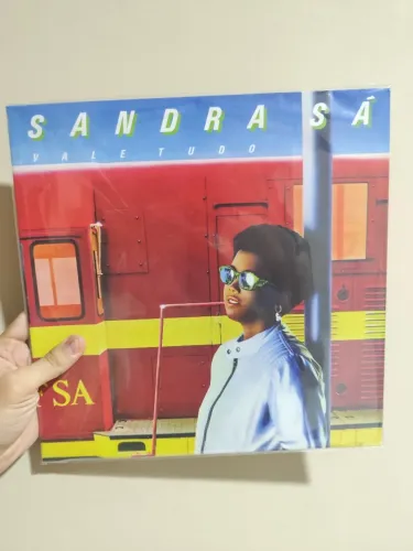 Disco de vinil (LP) - Sandra Sá / Vale tudo (LACRADO)