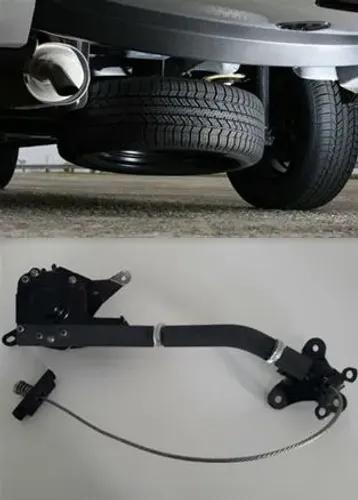 Suporte (Catraca) Estepe Fiat Toro 2016 / 2026<br><br>