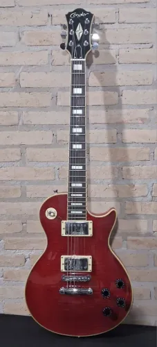 Guitarra Condor Les Paul Mogno Wine Red Custom - Korea (Promoção)