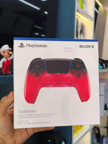 CONTROLE PS5 DUALSENSE VERMELHO ? DESIGN INCRÍVEL!