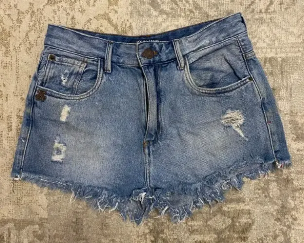 Short Jeans John John Destroyed Original - Tamanho 38