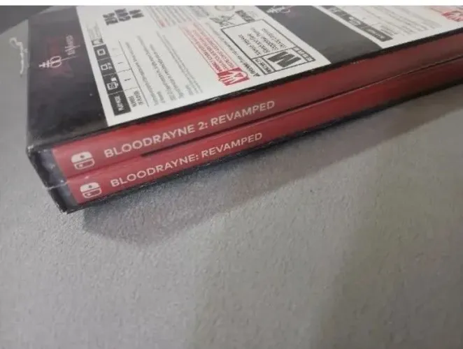 Bloodrayne 1 e 2, box lacrado limited run nintendo switch