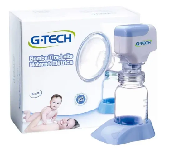 Bomba Tira Leite Materno Elétrica G-tech Compact Bivolt