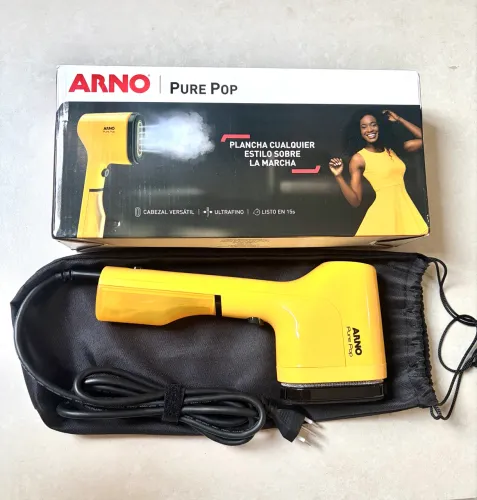 Passador a Vapor Arno Pure Pop Amarelo