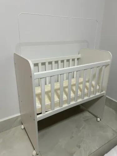 Mini Berço com Colchão + Kit Berço Princesa Completo