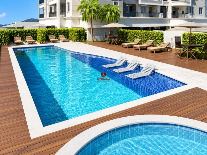 Apartamento com 3 quartos, sendo 1 suíte à venda na Trindade - Florianópolis / SC.