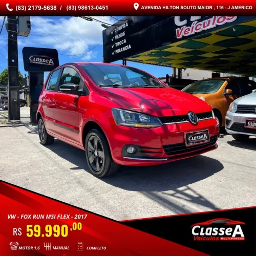 Volkswagen Fox RUN 1.6 Flex 8V 5P 2017