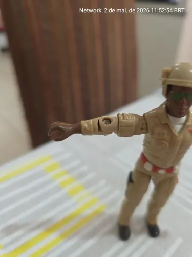 Doc o médico da equipe G.I. Joe comandos em açao figura Hasbro 1983