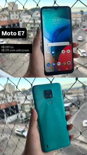 Celular Moto E7