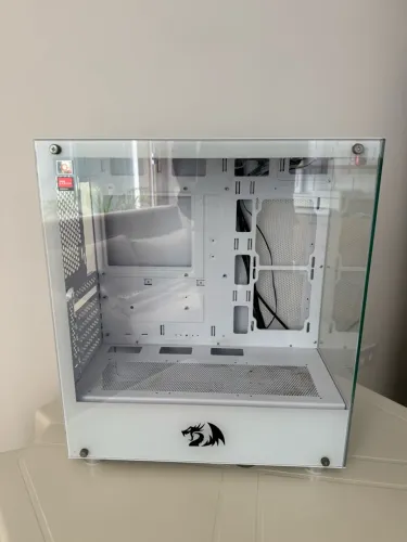 Gabinete Gamer Atx Redragon Reflect Branco