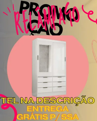 Guarda Roupa Porta de Correr Entrega Gratis