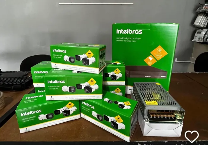 Câmera intelbras para pequenas empresas 