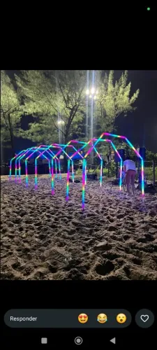 Túnel de led