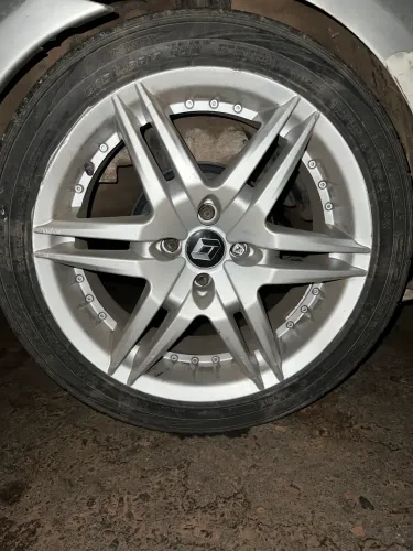 Troco rodas 17 por rodas de ferro 4/100 R15