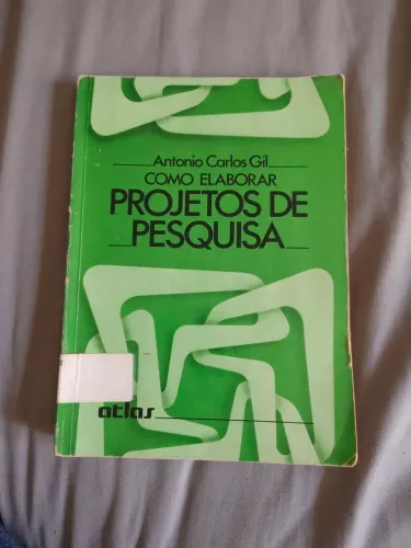 Livro Como Elaborar Projetos De Pesquisa - Antonio Carlos Gil (Usado)
