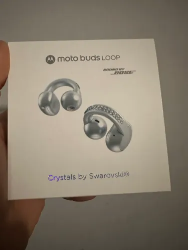 Fone Moto Buds Loop Crystals by Swarovski - LACRADO!