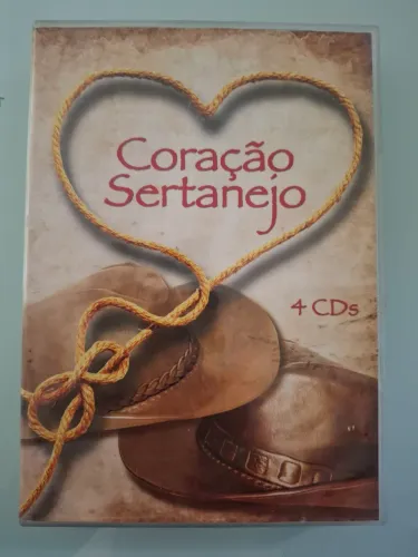 Coletânea Coração Sertanejo - 4 CDs!