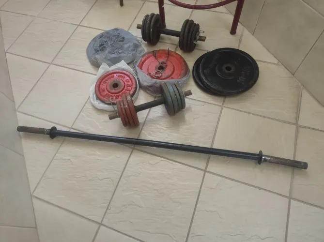 Kit de musculação