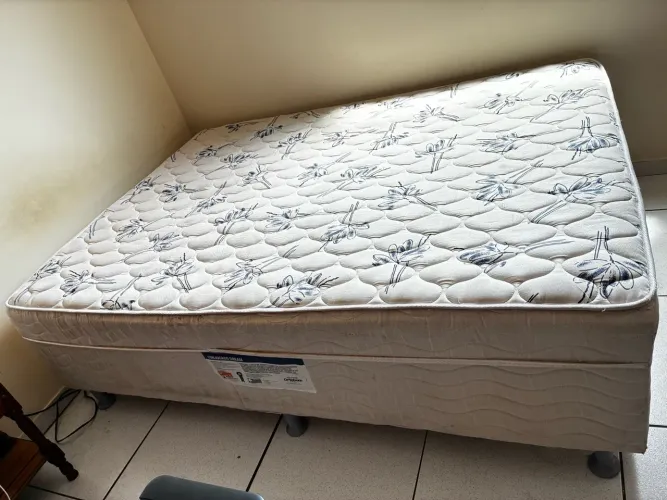 Cama casal ortobom 