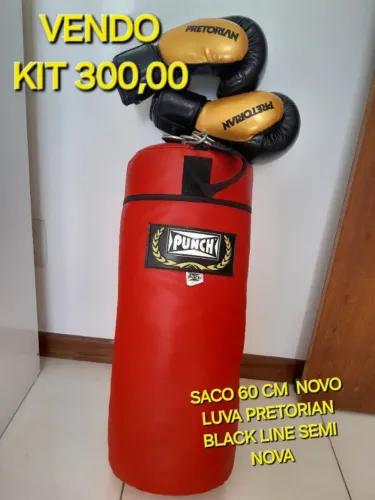Kit Boxe (saco+luvas)
