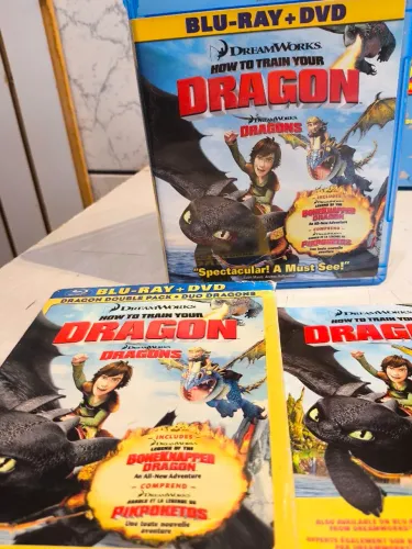Blu-ray - How to train your Dragon edição especial importado