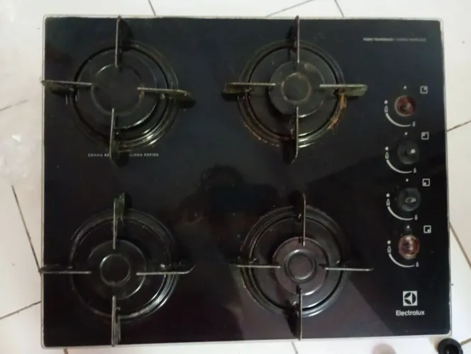 Cooktop com defeito