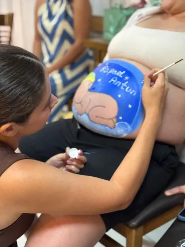 Pintura na Barriga/ Arte Gestacional