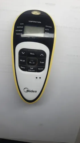 Controle ar condicionado portátil Midea usado