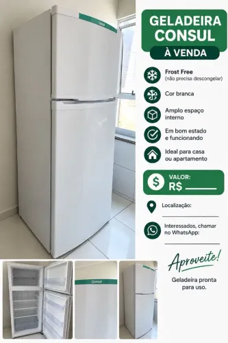 Vendo: Geladeira