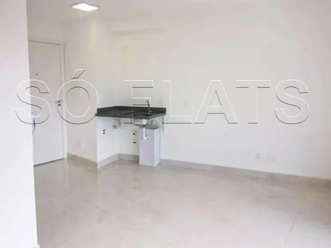 Studio com varanda no Brooklin próximo ao metrô no MOVI Campo Belo ideal para morar ou inv