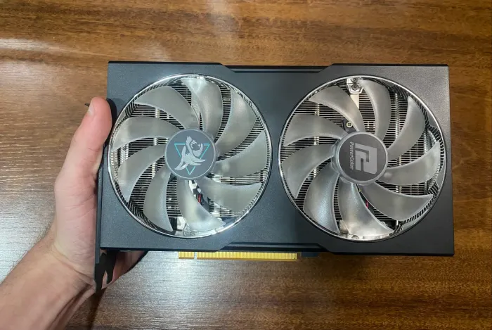 Rx6600 Hellhound 8gb com Caixa