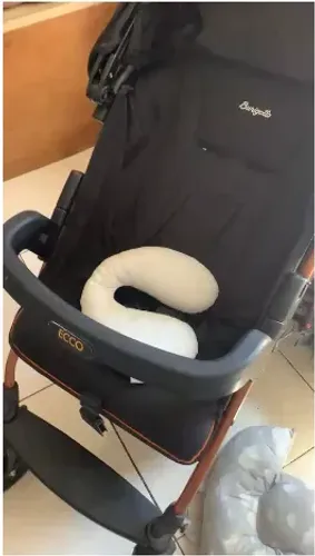 Carrinho Burigotto + Bebê Conforto - Seminovo