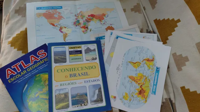 KIT DE MAPAS COLÉGIO OBJETIVO