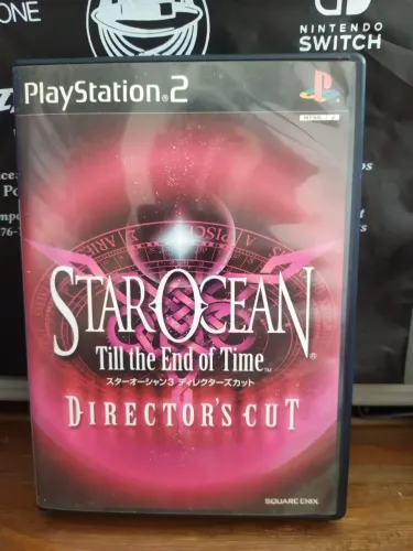 Jogo de PS2 Star Ocean: Till the End of Time Directors Cut Japonês
