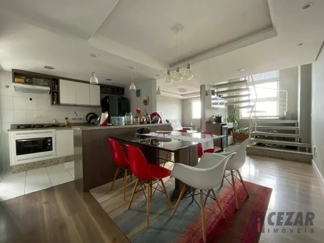 Cobertura com 3 dormitórios à venda, 131 m² por R$ 990.000,00 - Estância Pinhais - Pinhais