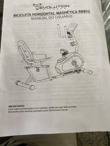 Bicicleta Horizontal Magnética RB 802