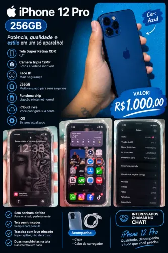 Vendo iPhone 12 Pro 256gb