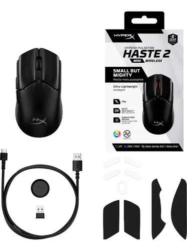 Mouse Gamer Pulsefire Haste 2 Mini Novo