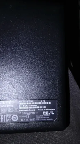 HD 2TB EXTERNO SEAGATE 