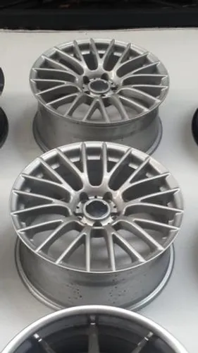 Roda aro 19 BMW m3 m5 Prata Taluda Prata 5X120 Jogo