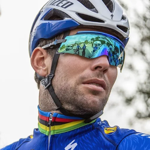 Óculos Oakley Ciclista Kato polished lentes Prizm Novo