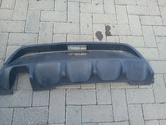 Moldura parachoque traseiro Sandero 2008 a 2012